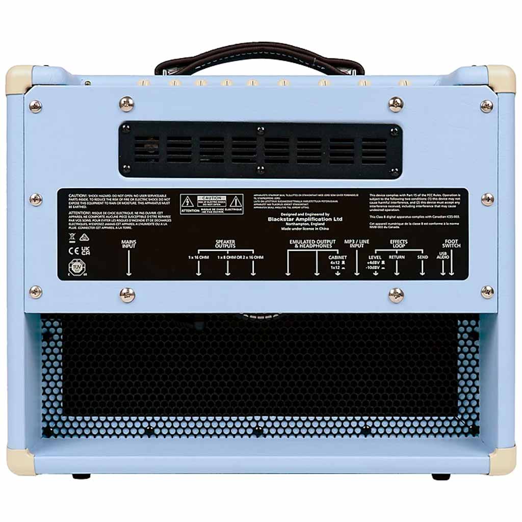 Blackstar HT5R MKII 5 Watt All Tube Combo Amplifier in Limited Edition Baby Blue