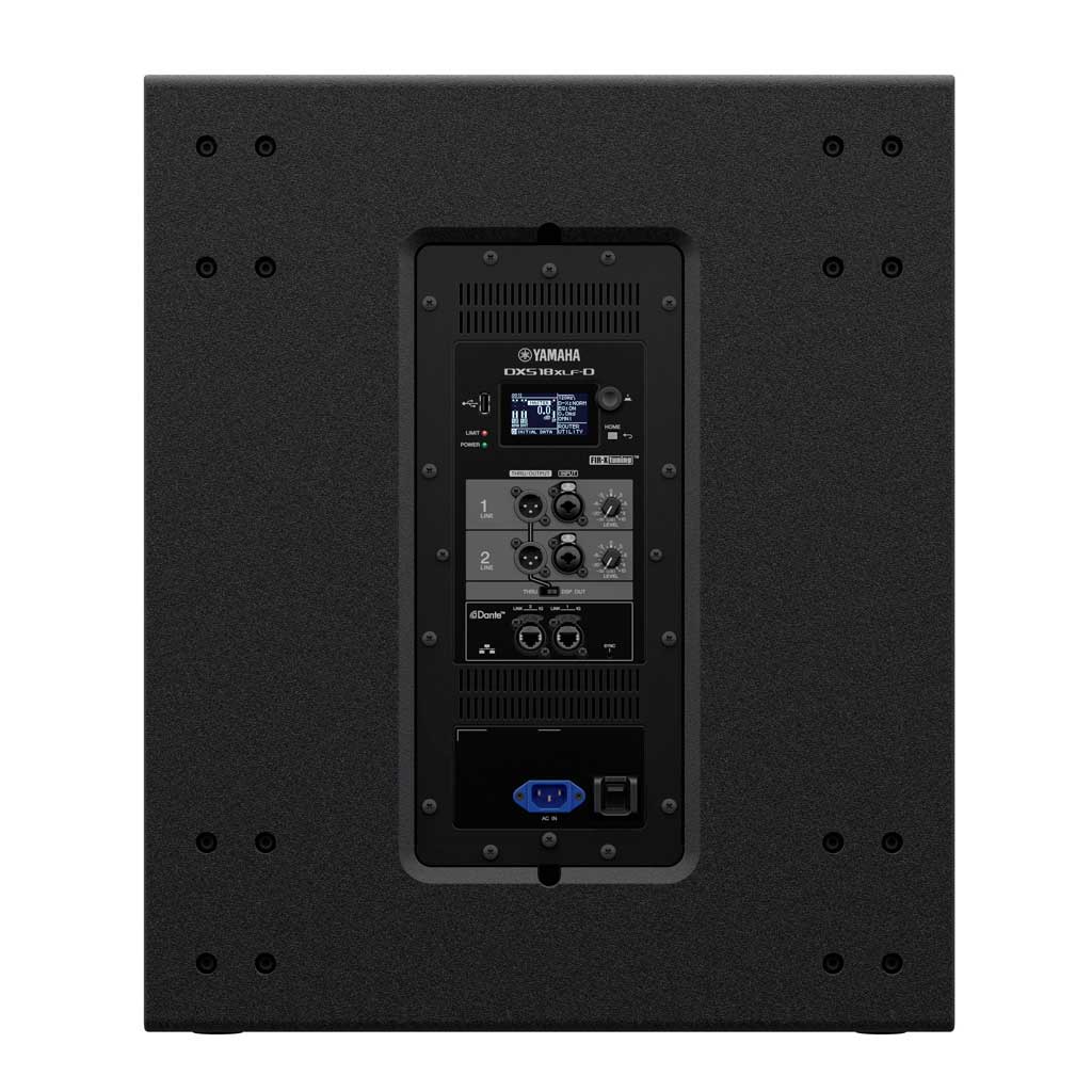 Yamaha DXS18XLF-D Powered Subwoofer Equipped with Dante