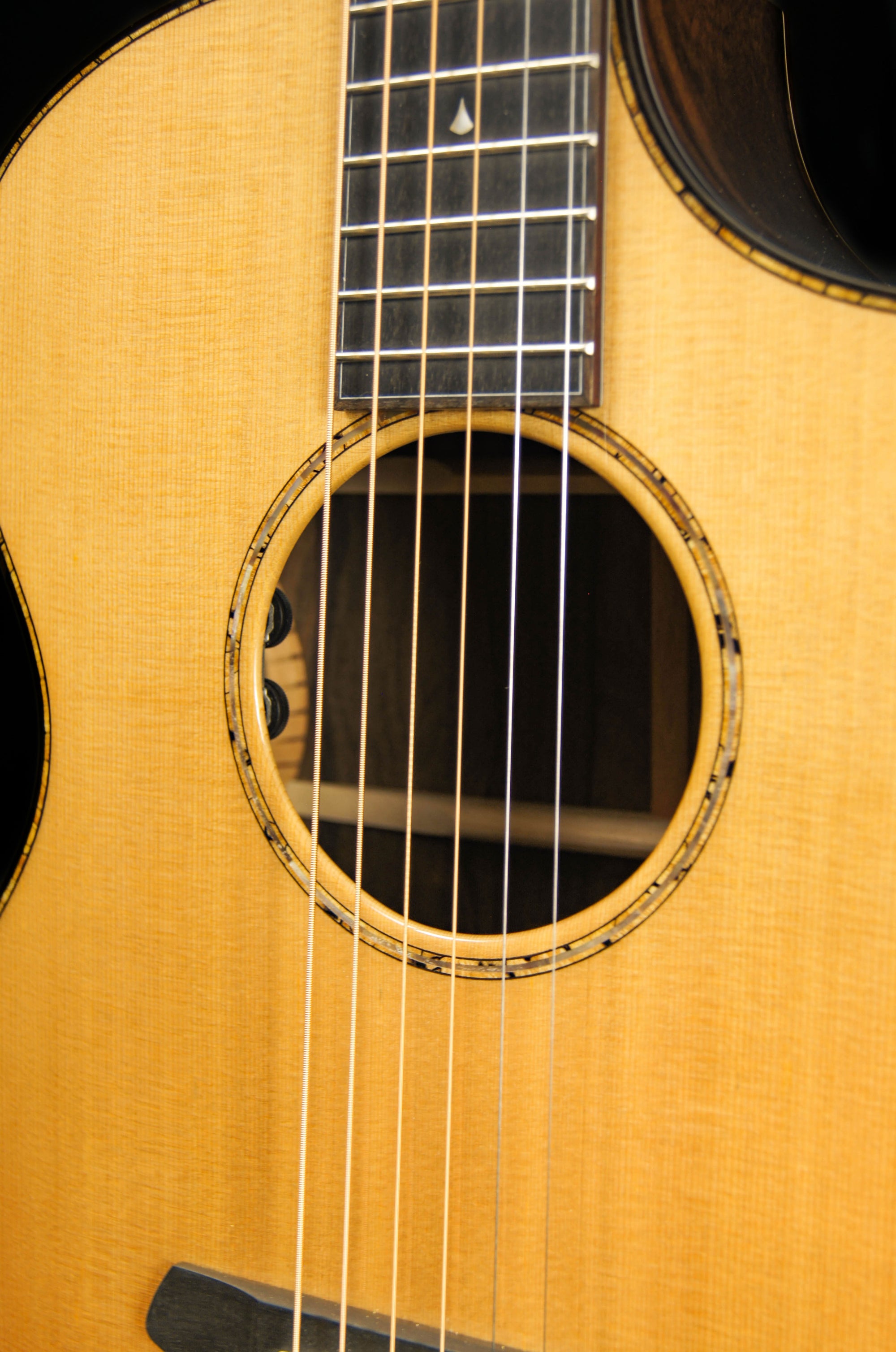 Breedlove Custom Built Concert CE Sunken Cedar/Ziricote Acoustic Electric Guitar