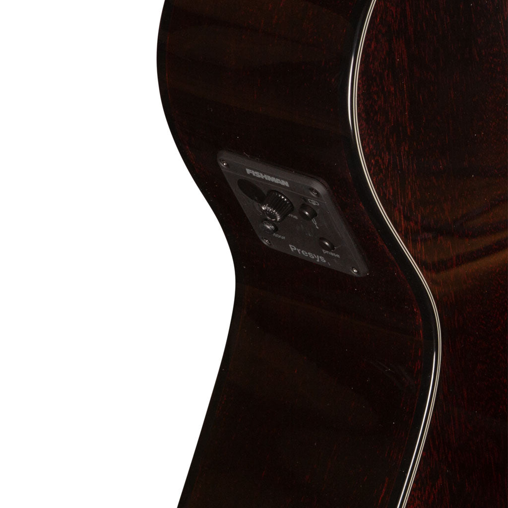 Breedlove Discovery Concert CE Black Widow All Mahogany Limited Edition Acoustic Electric Guitar