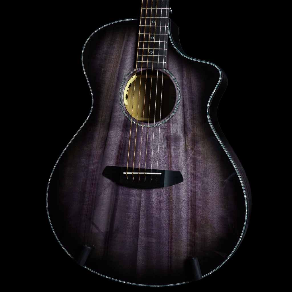 Breedlove Oregon Concert Blackberry CE Limited Edition Acoustic Electric Guitar