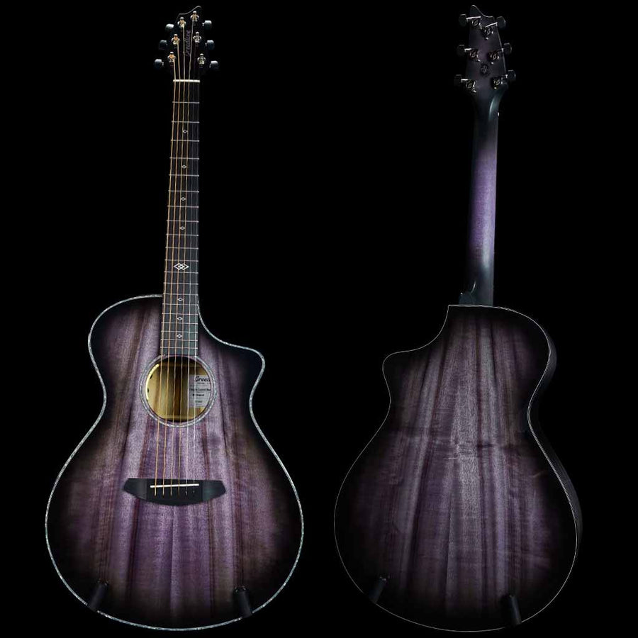 Breedlove Oregon Concert Blackberry CE Limited Edition Acoustic Electric Guitar