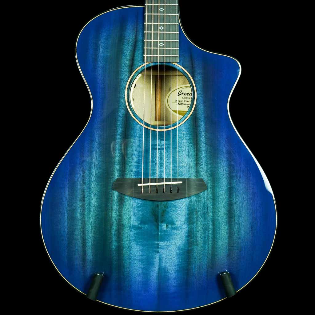 Breedlove Oregon Concert Blue Eyes CE Limited Edition Acoustic Electric Guitar