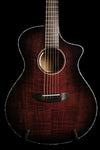 Breedlove Oregon Concert CE Black Cherry All Myrtlewood Limited Edition Acoustic Electric Guitar