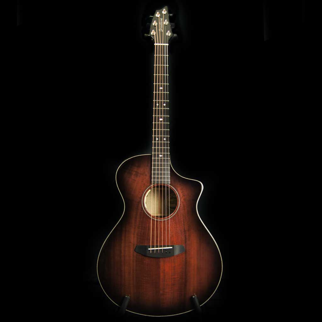 Breedlove Oregon Concert CE Black Cherry Limited Edition Acoustic Guitar