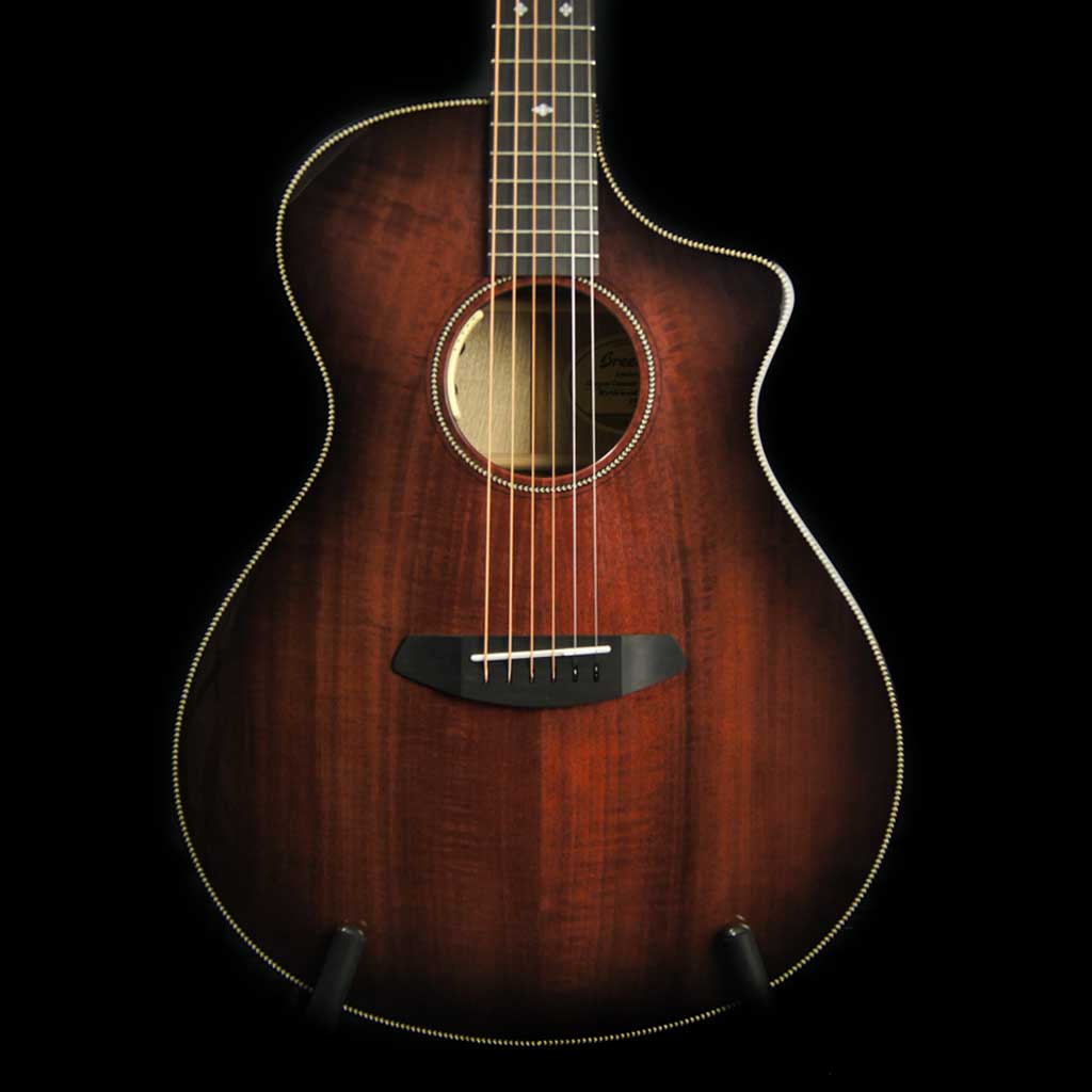 Breedlove Oregon Concert CE Black Cherry Limited Edition Acoustic Guitar