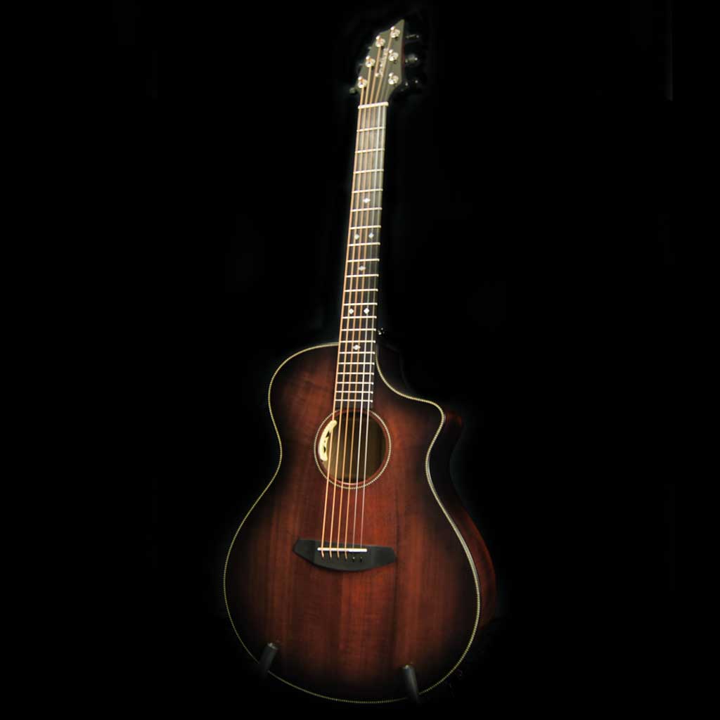 Breedlove Oregon Concert CE Black Cherry Limited Edition Acoustic Guitar
