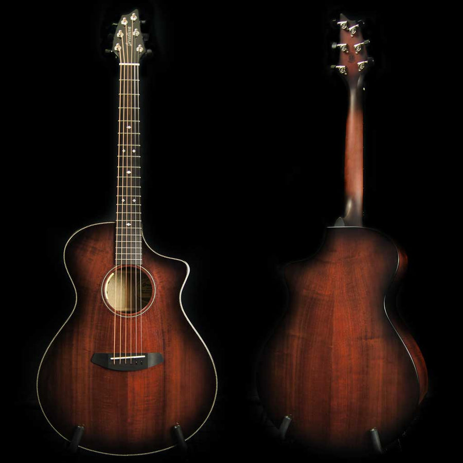 Breedlove Oregon Concert CE Black Cherry Limited Edition Acoustic Guitar