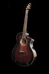 Breedlove Oregon Concert CE Black Cherry All Myrtlewood Limited Edition Acoustic Electric Guitar