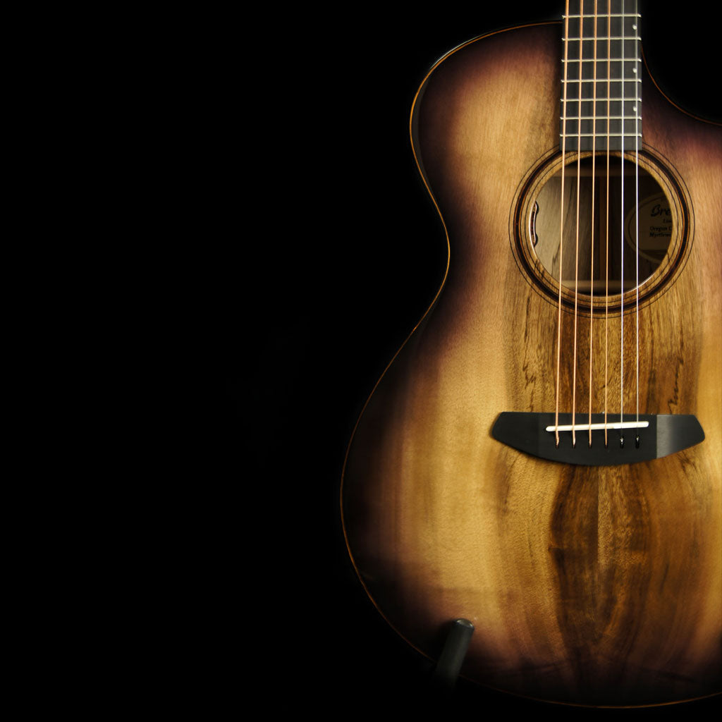 Breedlove Oregon Concert CE Limited Edition Raven All Myrtlewood Acoustic Electric Guitar