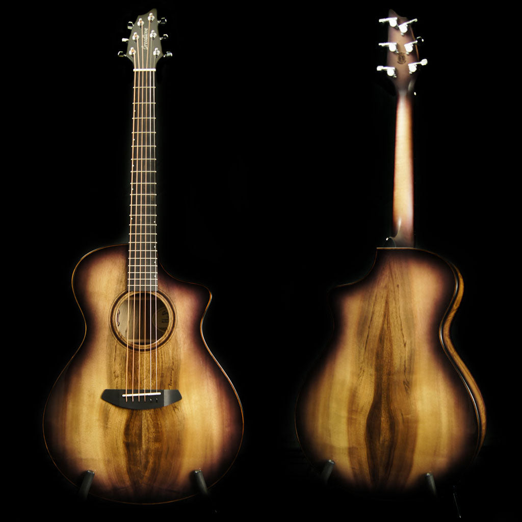 Breedlove Oregon Concert CE Limited Edition Raven All Myrtlewood Acoustic Electric Guitar