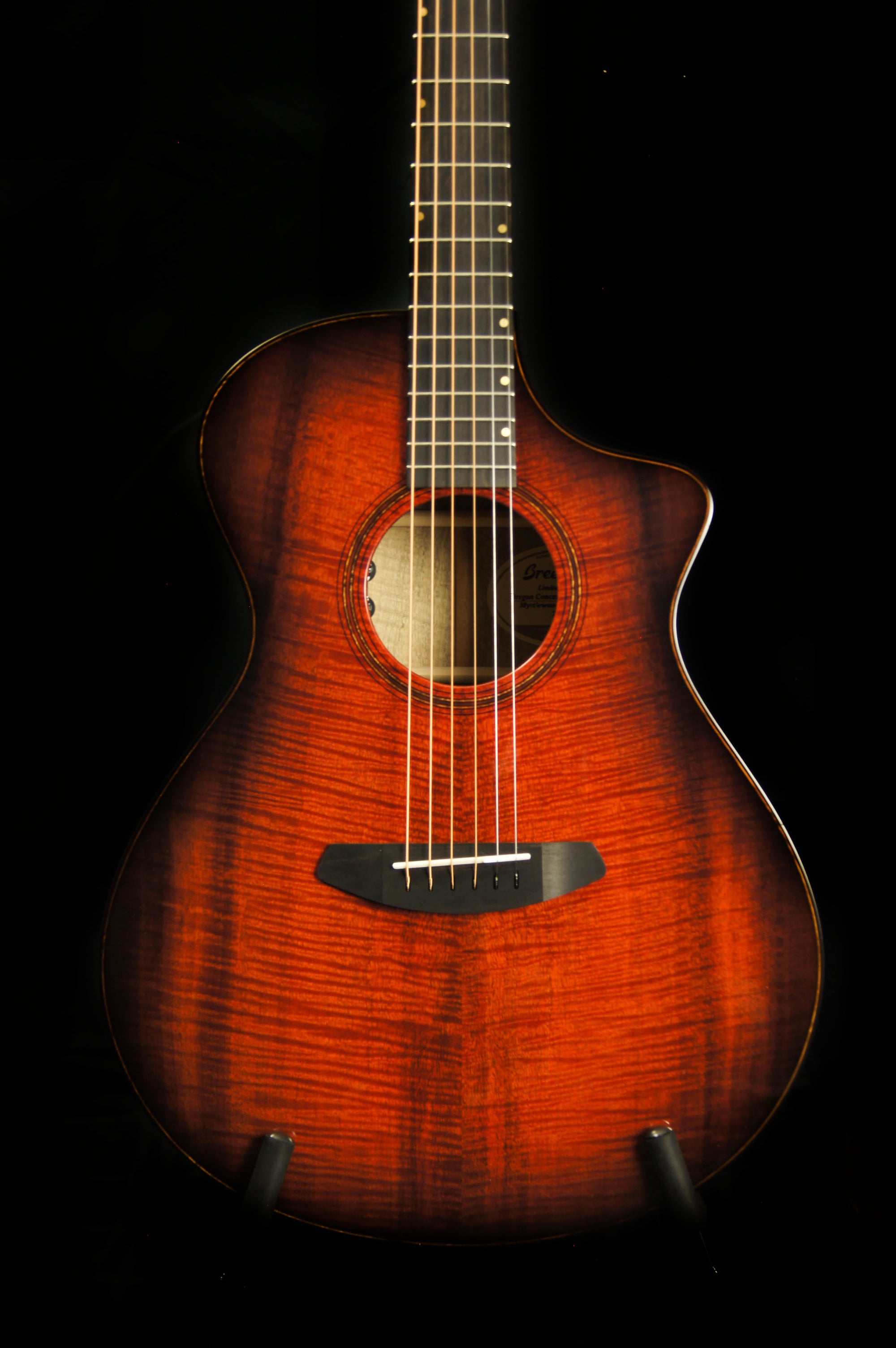 Breedlove Oregon Concert CE Sunset Burst Limited Edition Acoustic Electric Guitar