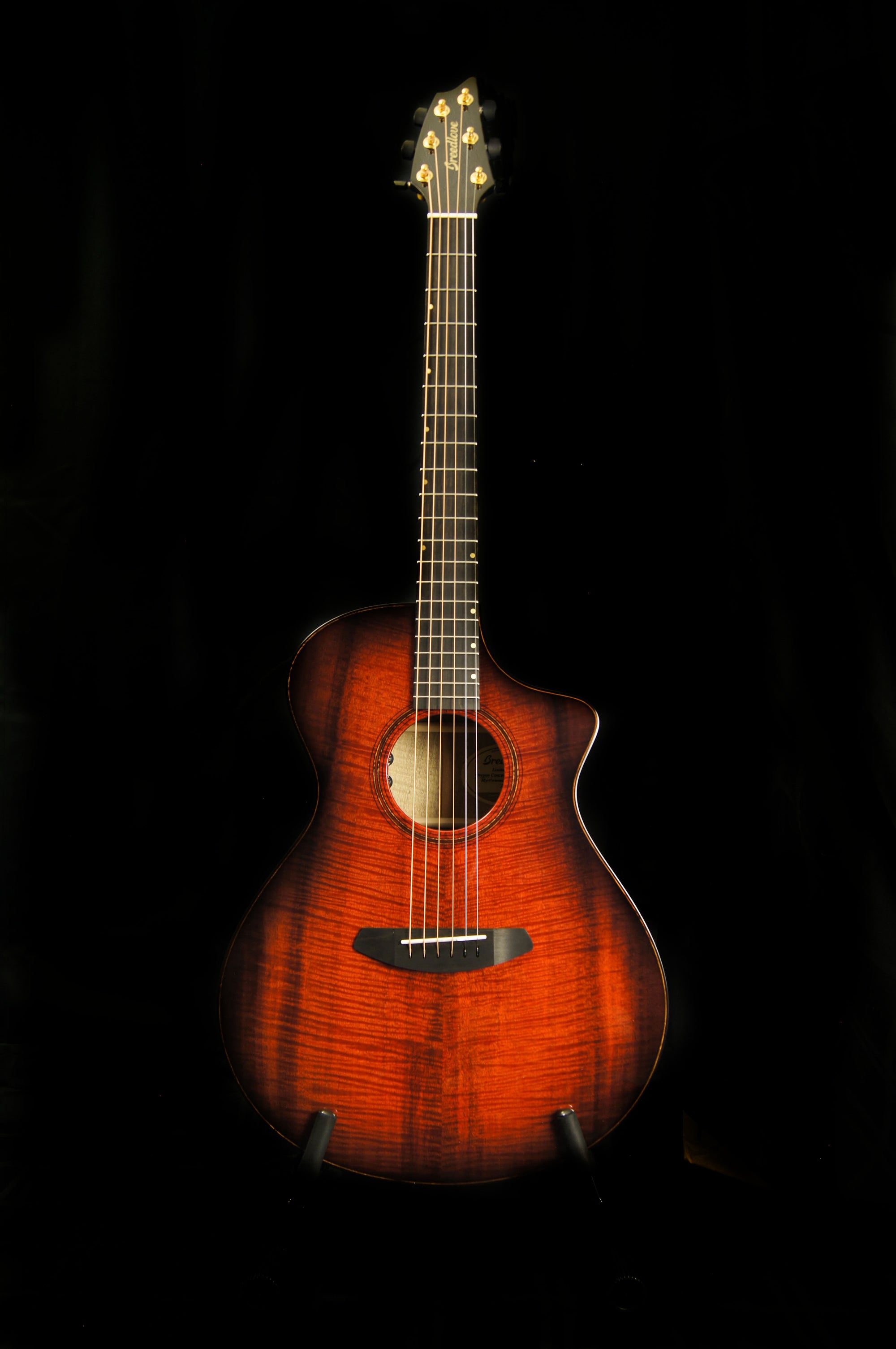 Breedlove Oregon Concert CE Sunset Burst Limited Edition Acoustic Electric Guitar