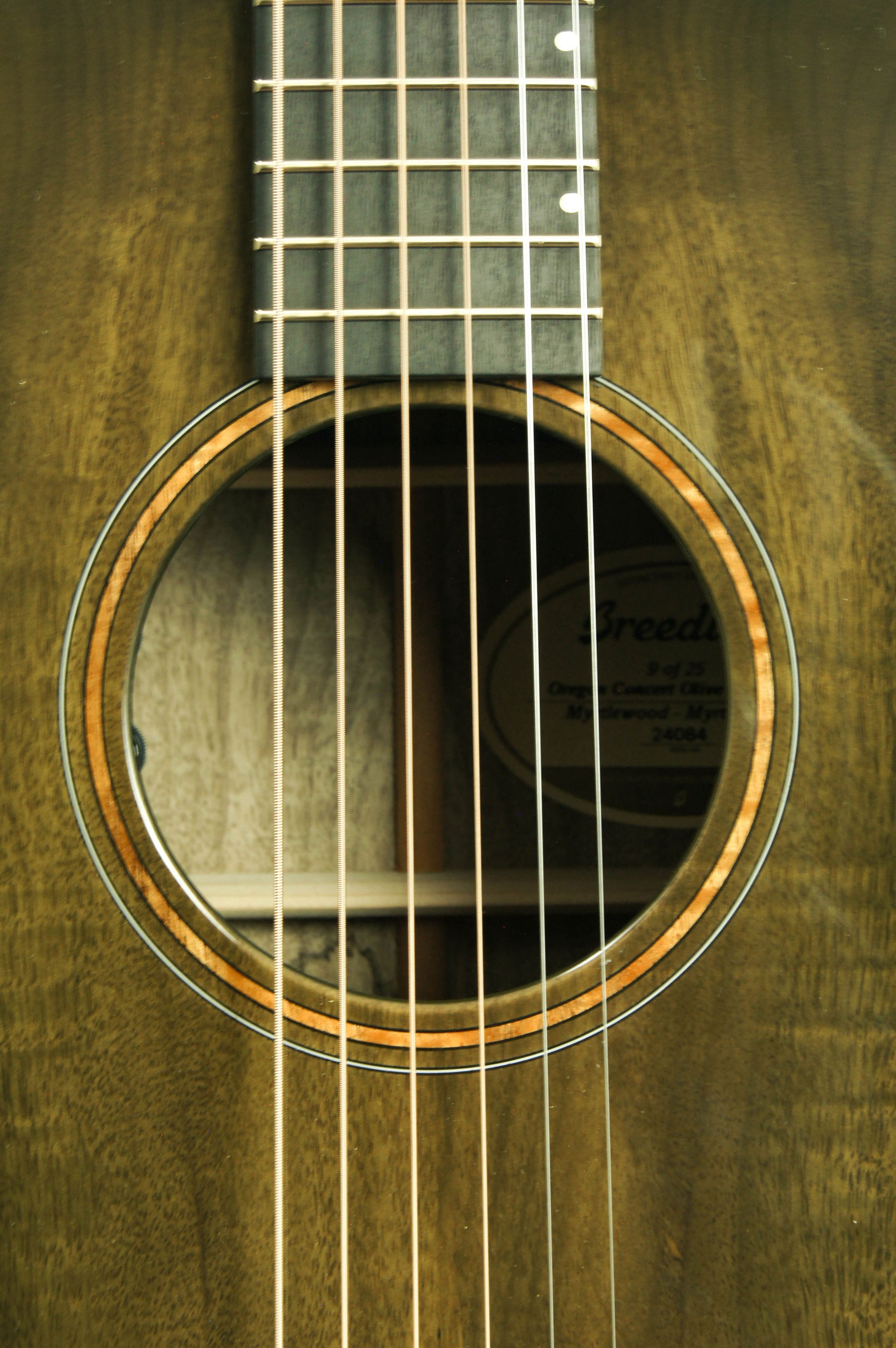 Breedlove Oregon Concert Olive Myrtlewood Acoustic Guitar