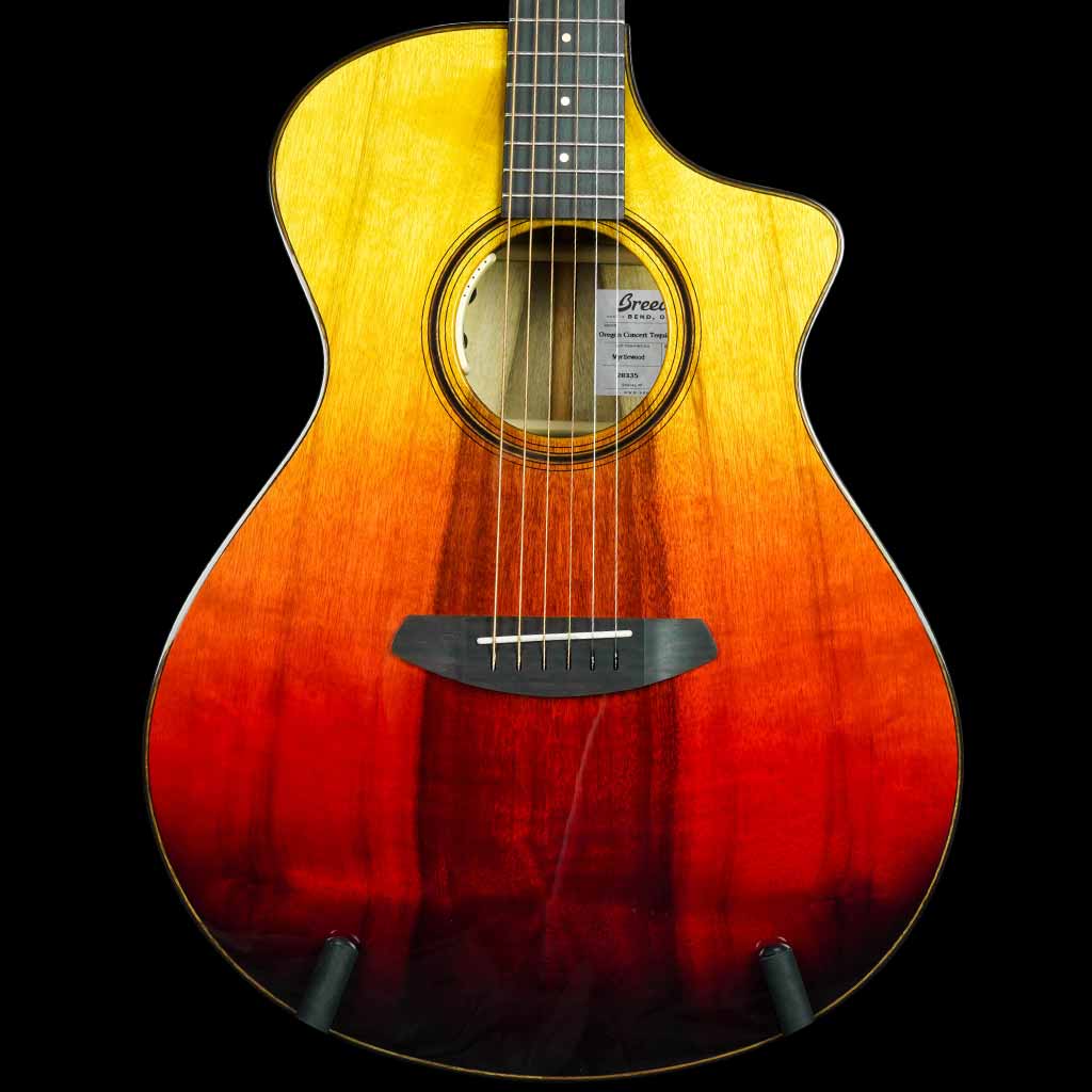 Breedlove Oregon Concert Tequila Sunrise CE Limited Edition Acoustic Guitar