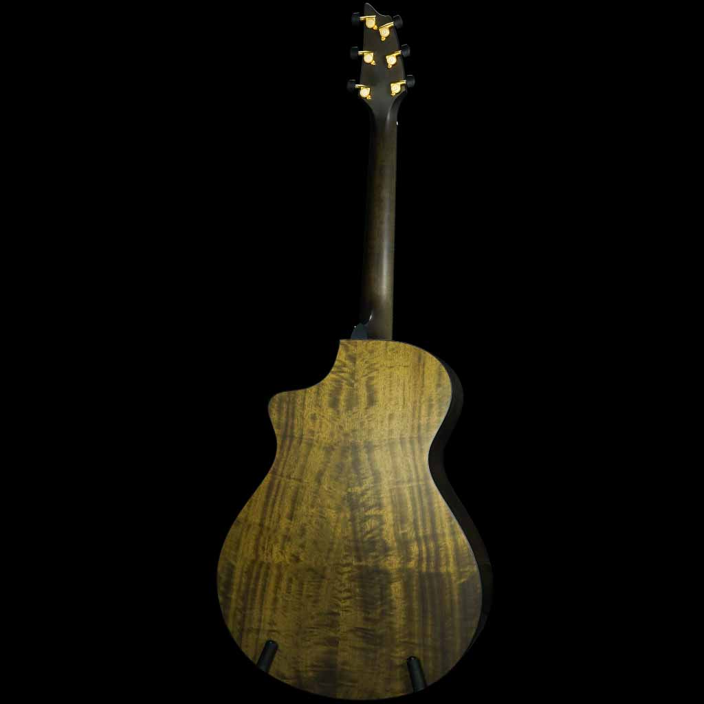 Breedlove Oregon Concert Whiskey Burst CE Sitka Spruce/Myrtlewood Acoustic Electric Guitar - Includes Case