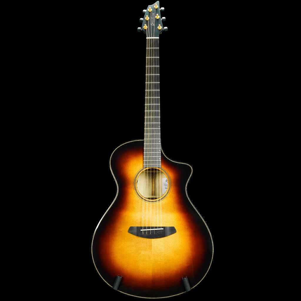Breedlove Oregon Concert Whiskey Burst CE Sitka Spruce/Myrtlewood Acoustic Electric Guitar - Includes Case