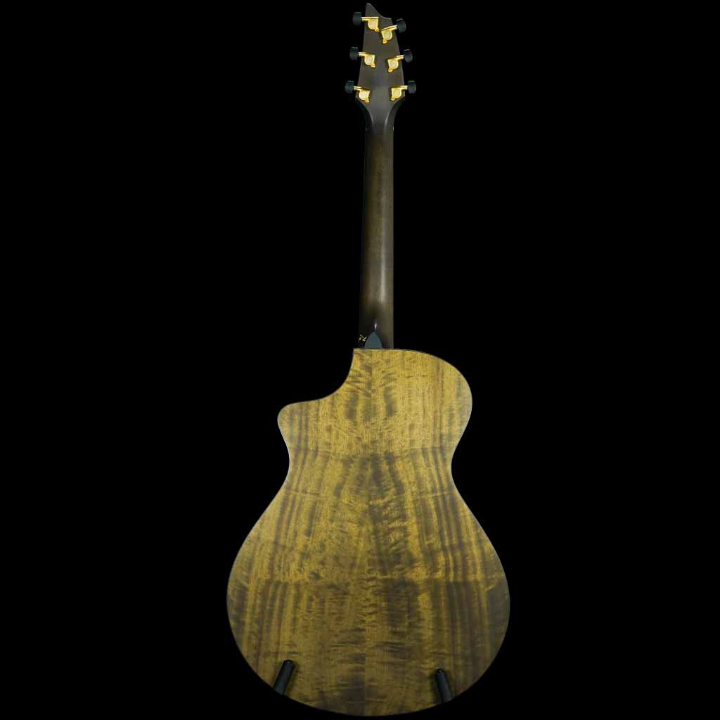 Breedlove Oregon Concert Whiskey Burst CE Sitka Spruce/Myrtlewood Acoustic Electric Guitar - Includes Case