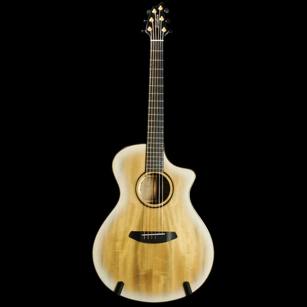 Breedlove Oregon Concert White Sand CE Limited Edition Acoustic Electric Guitar