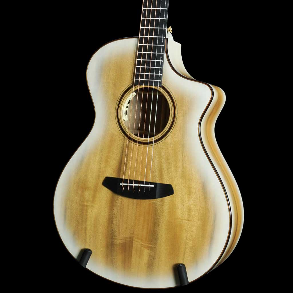 Breedlove Oregon Concert White Sand CE Limited Edition Acoustic Electric Guitar