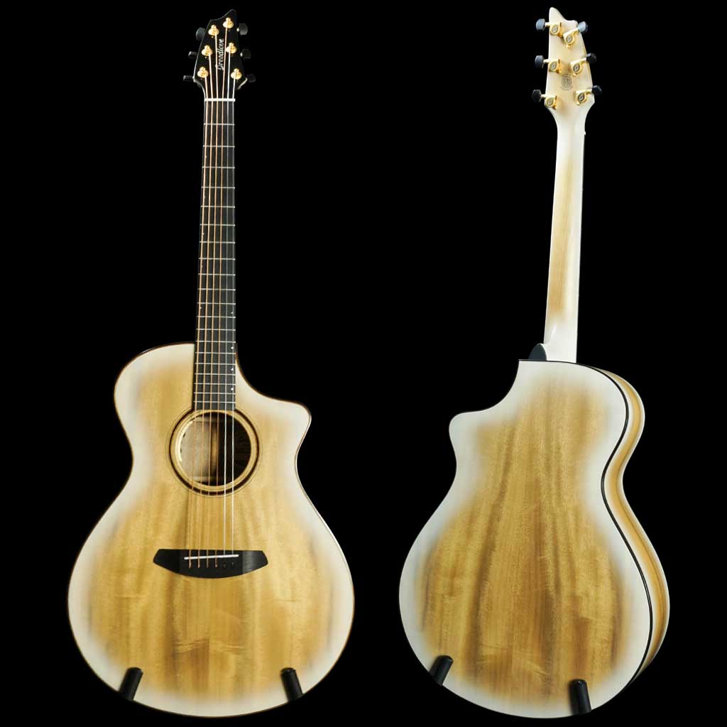 Breedlove Oregon Concert White Sand CE Limited Edition Acoustic Electric Guitar