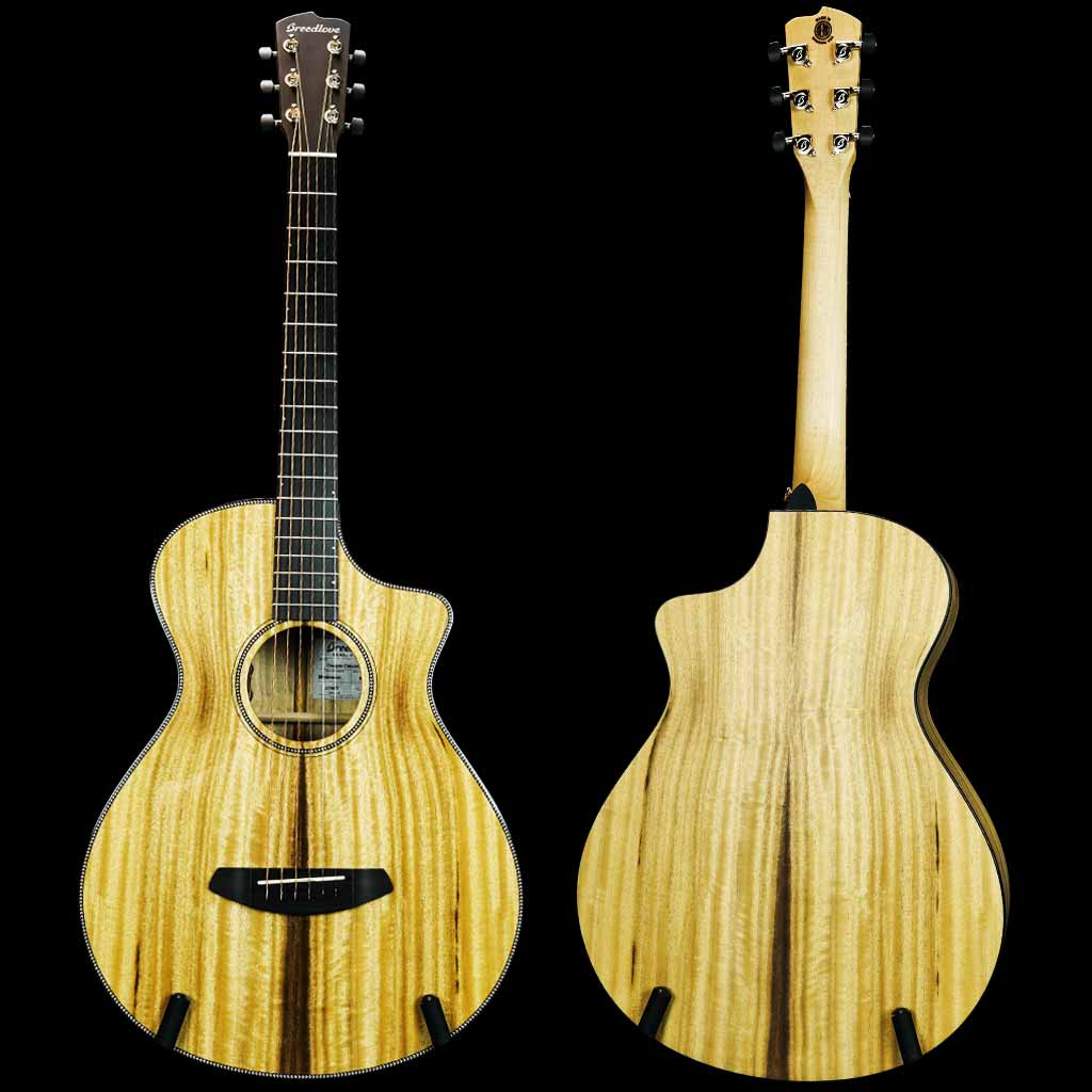 Breedlove Oregon Concertina CE All Myrtlewood Acoustic Electric Guitar - Includes Case
