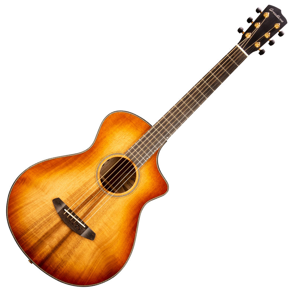 Breedlove Oregon Concertina CE Cinnamon Burst All Myrtlewood Acoustic Electric Guitar