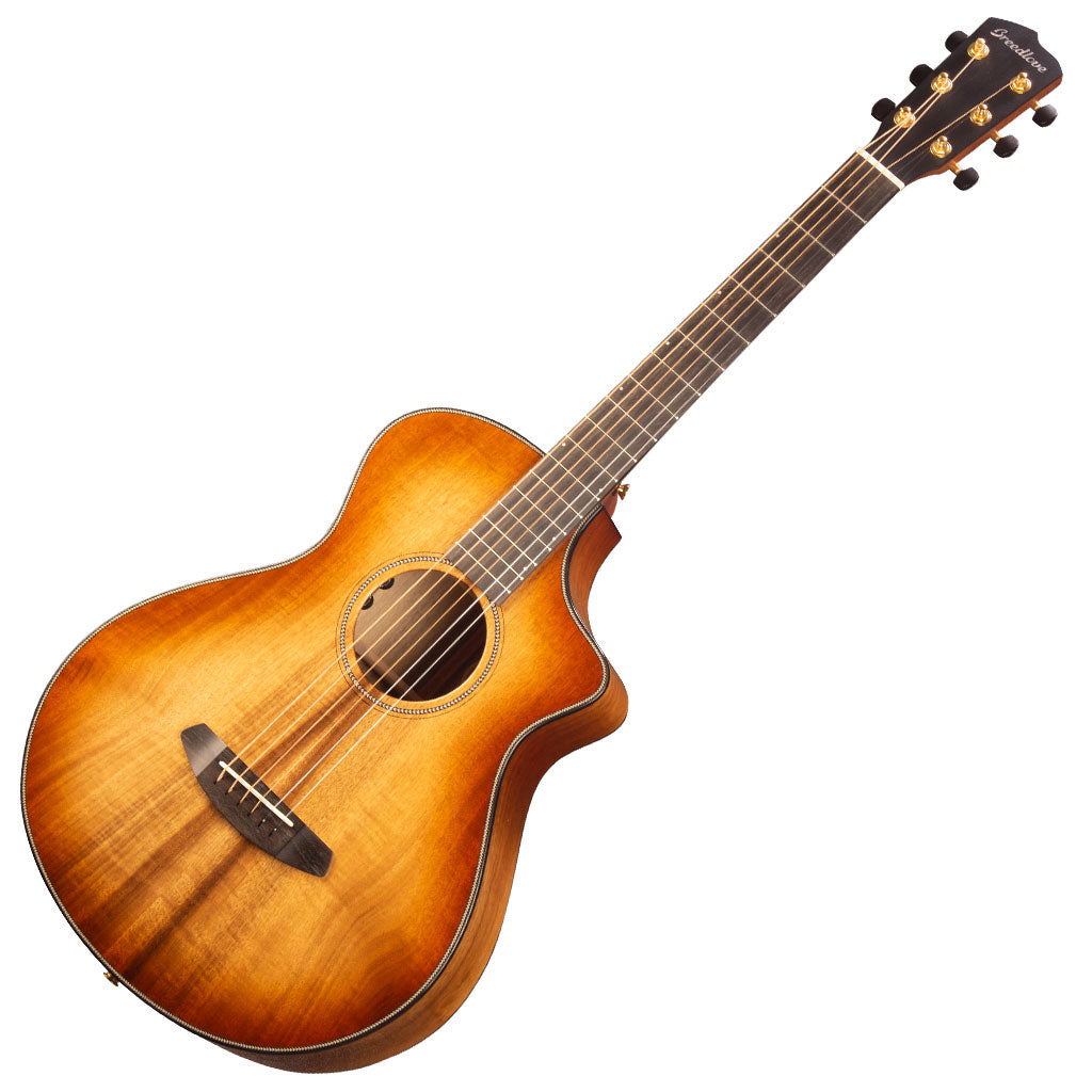 Breedlove Oregon Concertina CE Cinnamon Burst All Myrtlewood Acoustic Electric Guitar