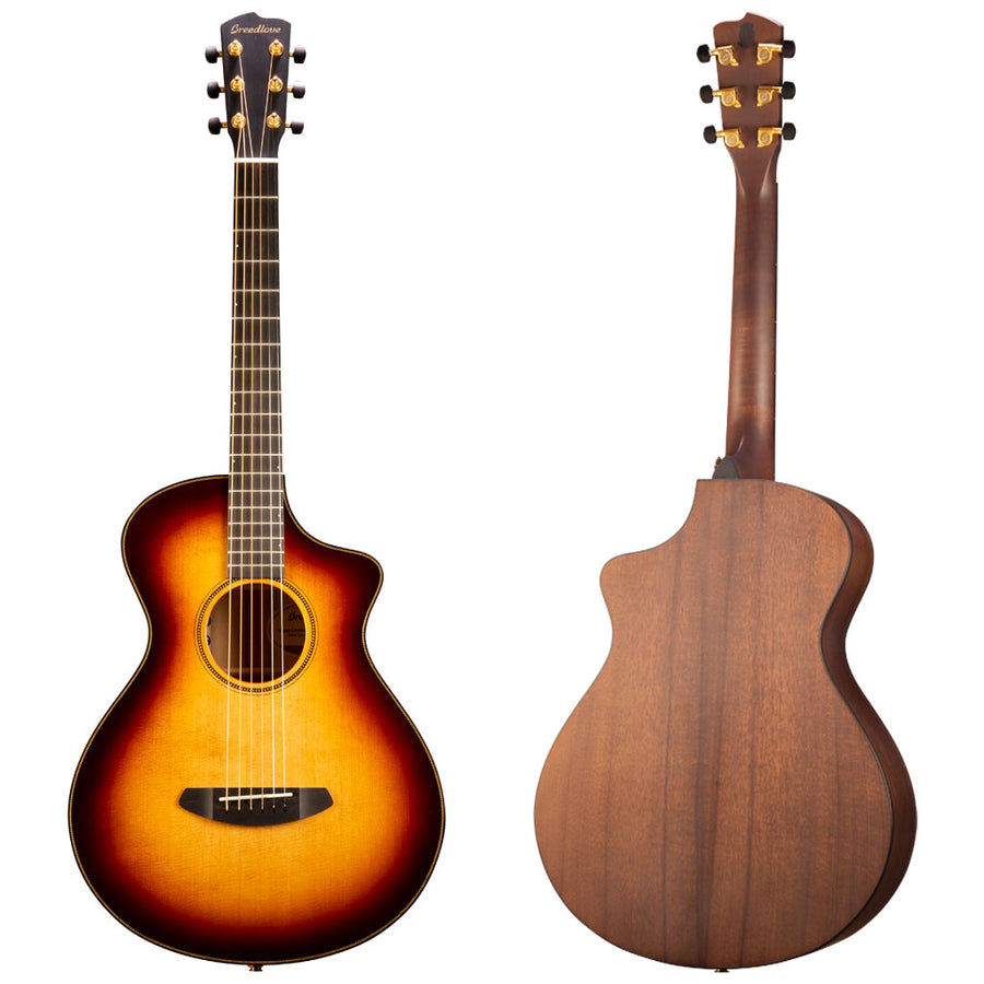 Breedlove Oregon Concertina CE Whiskey Burst Sitka Spruce/Myrtlewood Acoustic Electric Guitar