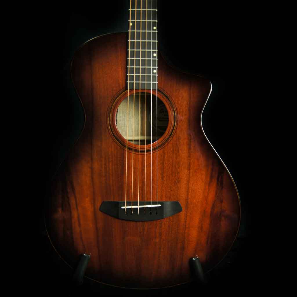 Breedlove Oregon Series Concertina CE All Solid Mrytlewood Acoustic Electric Guitar in Sunset Burst