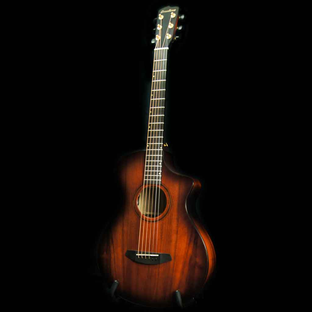 Breedlove Oregon Series Concertina CE All Solid Mrytlewood Acoustic Electric Guitar in Sunset Burst