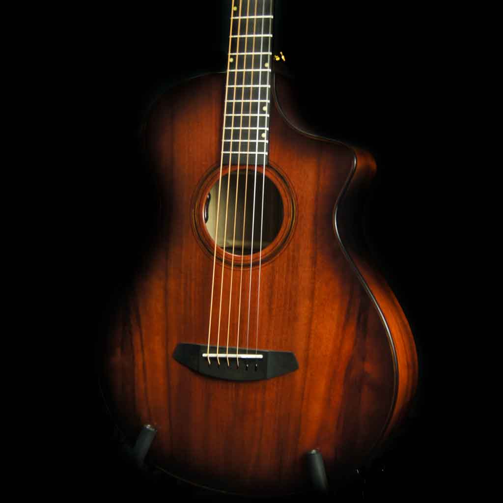 Breedlove Oregon Series Concertina CE All Solid Mrytlewood Acoustic Electric Guitar in Sunset Burst