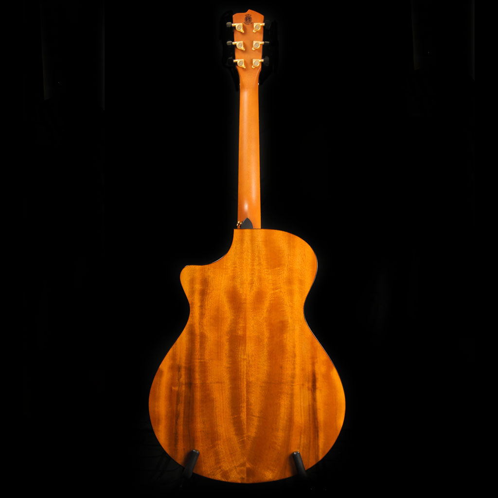 Breedlove Oregon Concerto CE Bourbon All Myrtlewood Acoustic Electric Guitar - Includes Case