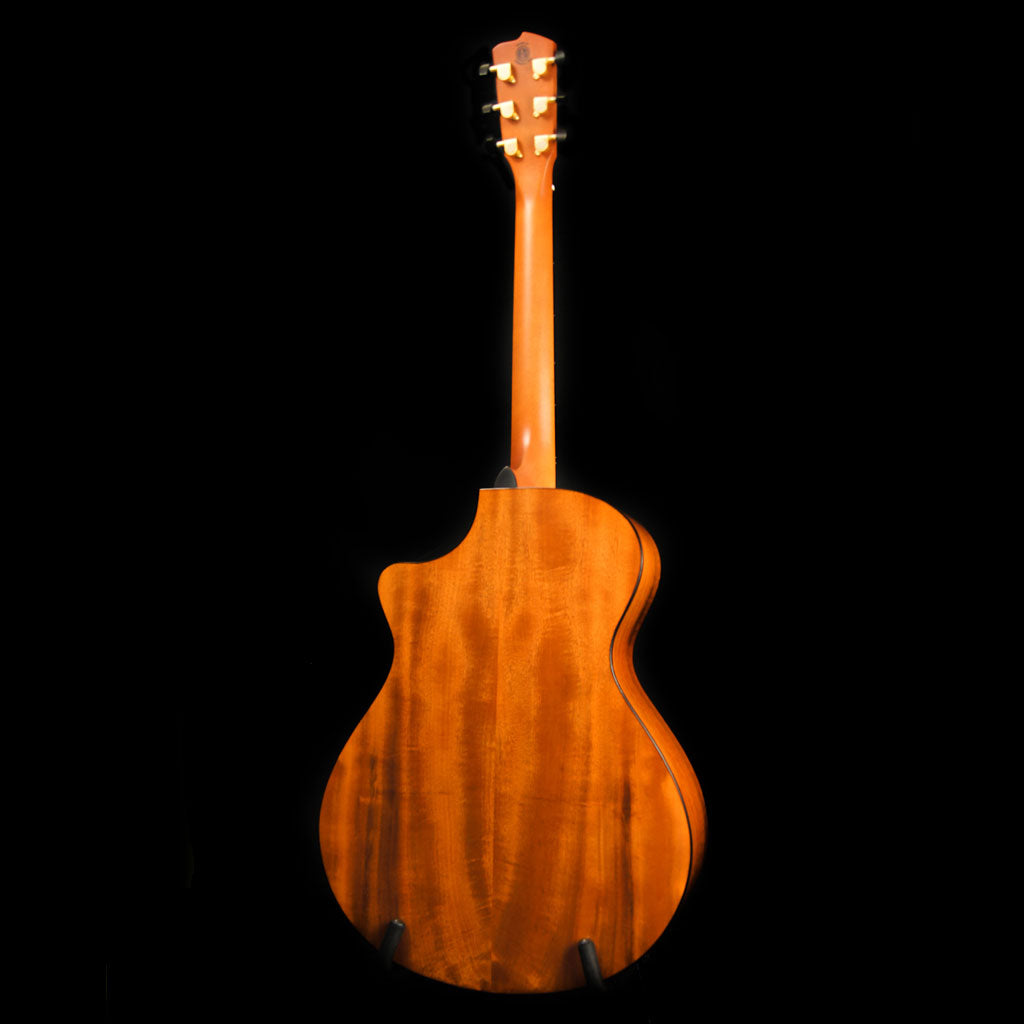 Breedlove Oregon Concerto CE Bourbon All Myrtlewood Acoustic Electric Guitar - Includes Case