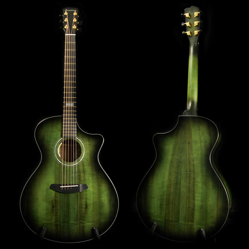 Breedlove Oregon Concerto CE Emerald Myrtlewood Limited Edition Acoustic Guitar