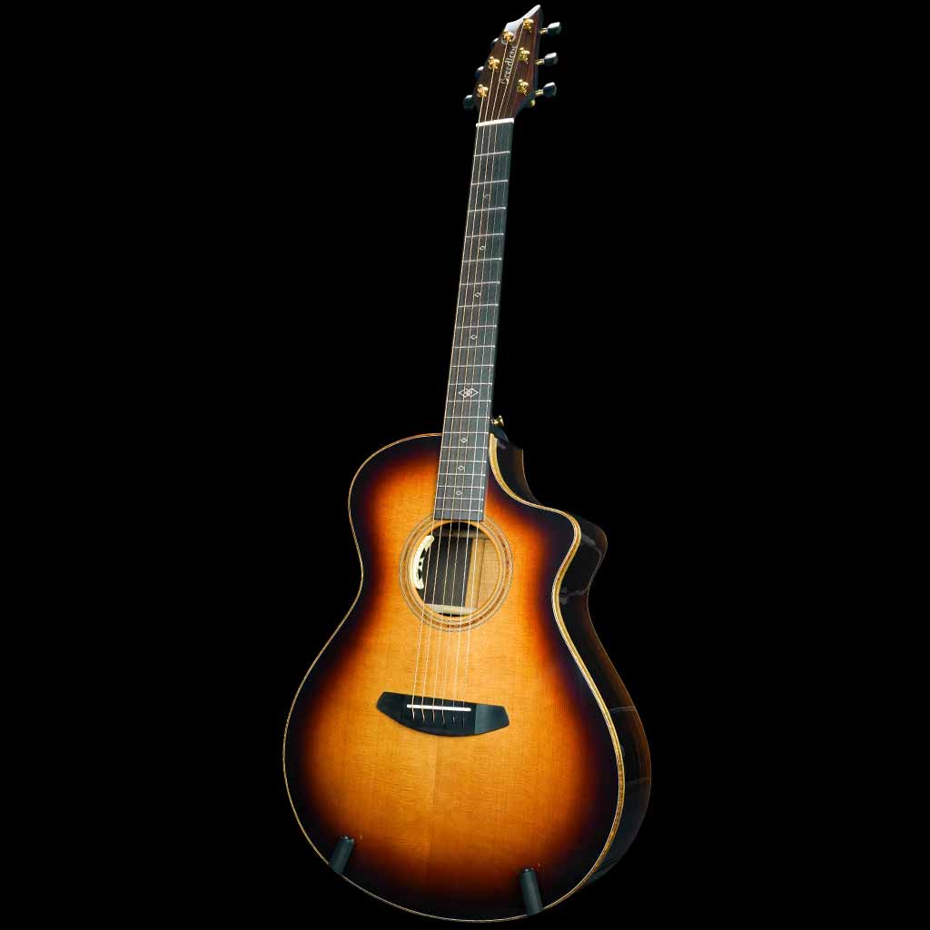 Breedlove Premier Concert Edgeburst CE Red Cedar and Brazilian Rosewood Limited Edition Acoustic Guitar