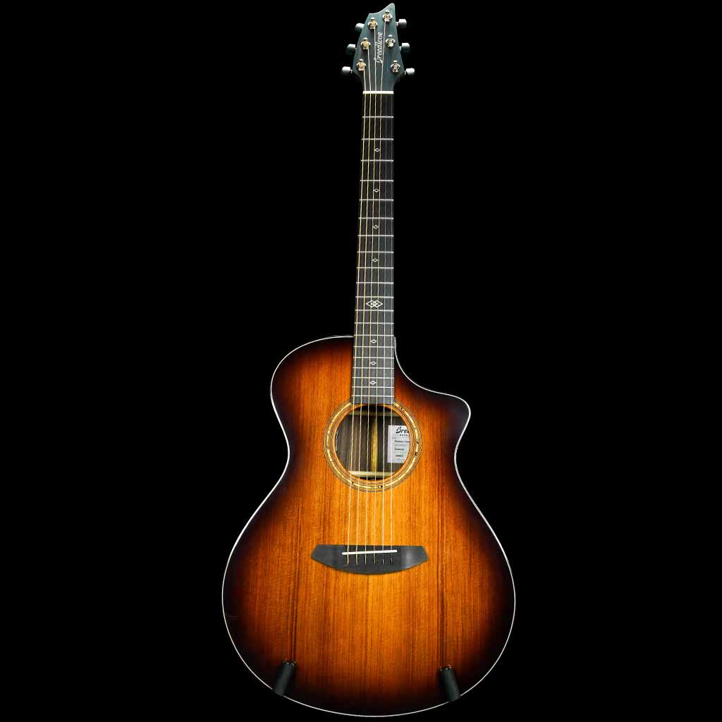 Breedlove Premier Concert Edgeburst CE Redwood/Rosewood Acoustic Guitar