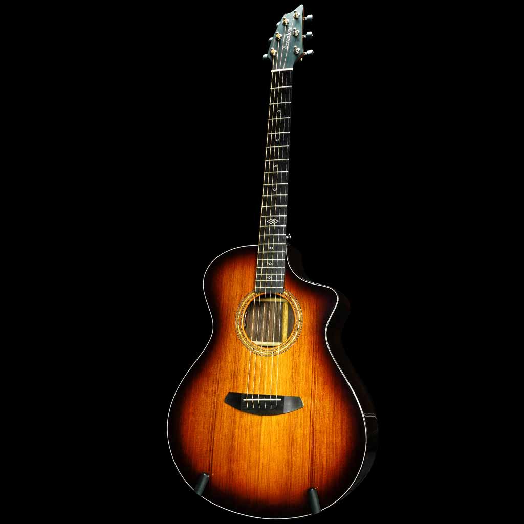 Breedlove Premier Concert Edgeburst CE Redwood/Rosewood Acoustic Guitar