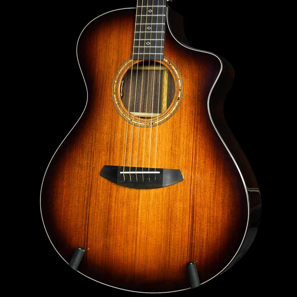 Breedlove Premier Concert Edgeburst CE Redwood/Rosewood Acoustic Guitar