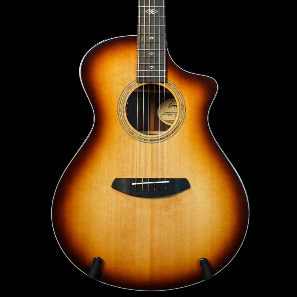 Breedlove Premier Concert Burnt Amber CE Sitka Spruce/Rosewood Acoustic Guitar