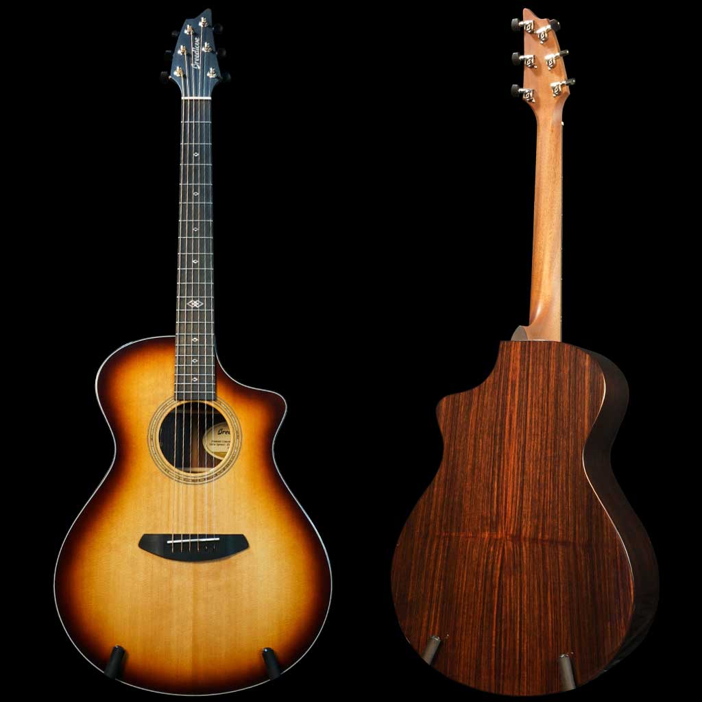 Breedlove Premier Concert Burnt Amber CE Sitka Spruce/Rosewood Acoustic Guitar