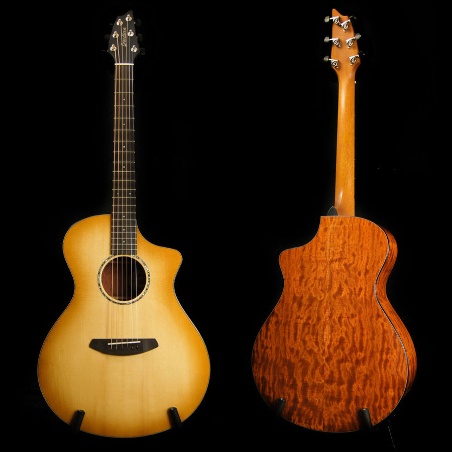 Breedlove Premier Concert CE Limited Run w/Solid Adirondack Top and Solid Bubinga Back and Sides in Cinnamon Burst