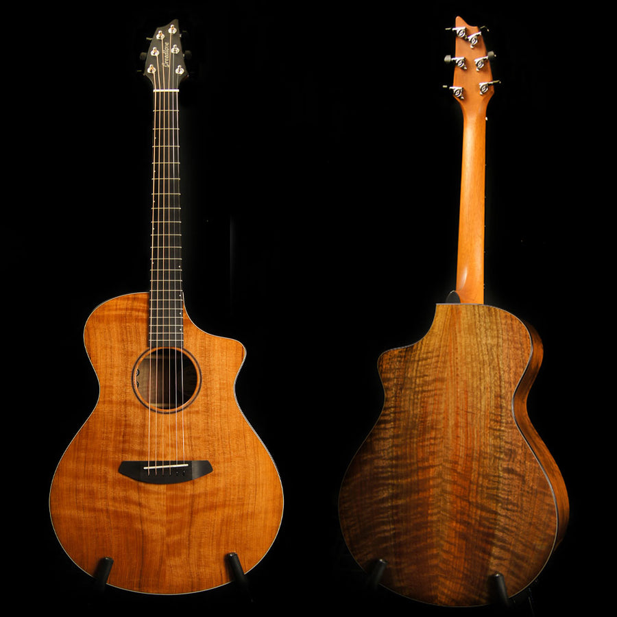 Breedlove Premier Concert CE Limited Run Solid Figured Redwood Top w/Walnut Back and Sides