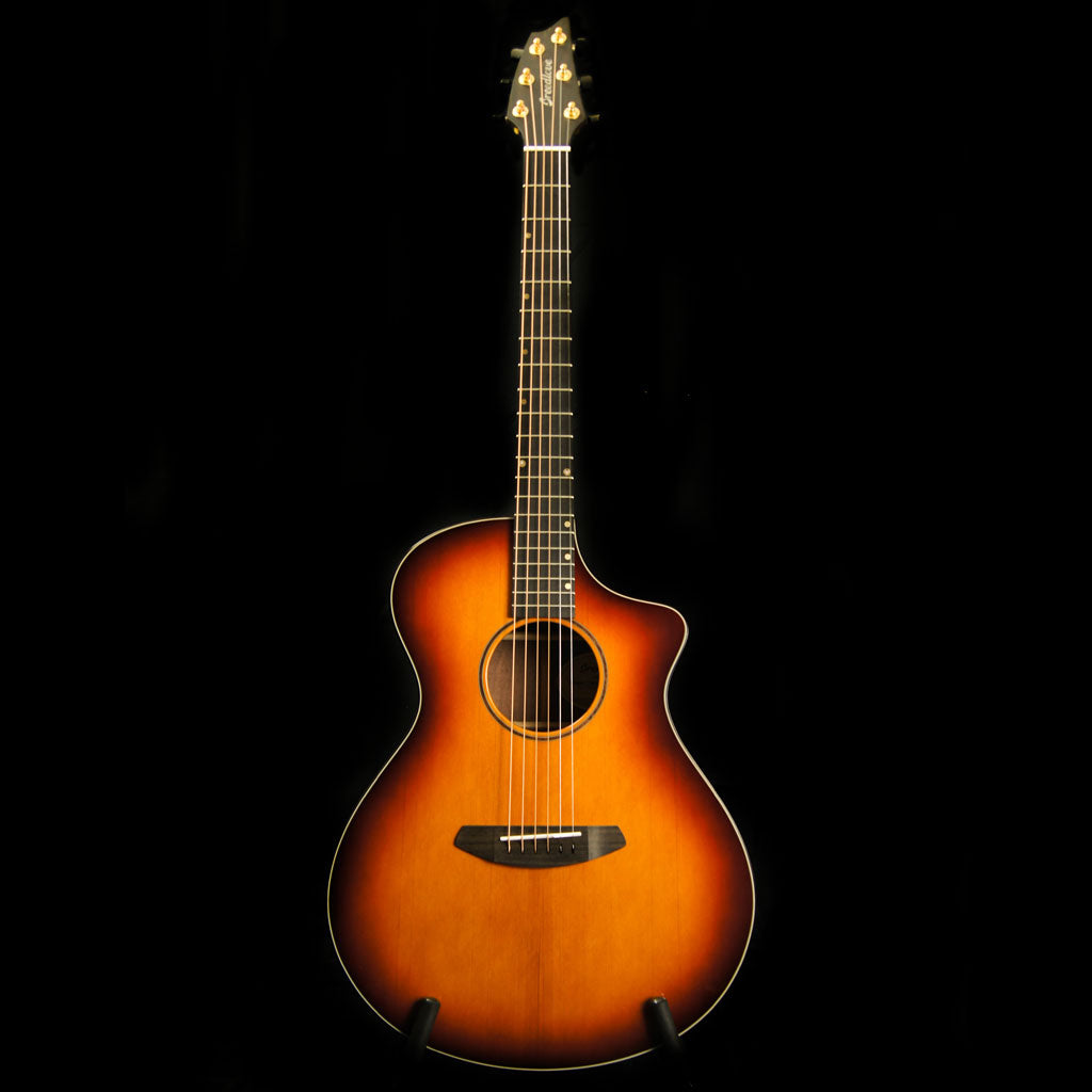 Breedlove Premier Concert Cutaway w/Solid Port Orford Cedar Top and Solid Walnut Back and Sides in Cognac Burst