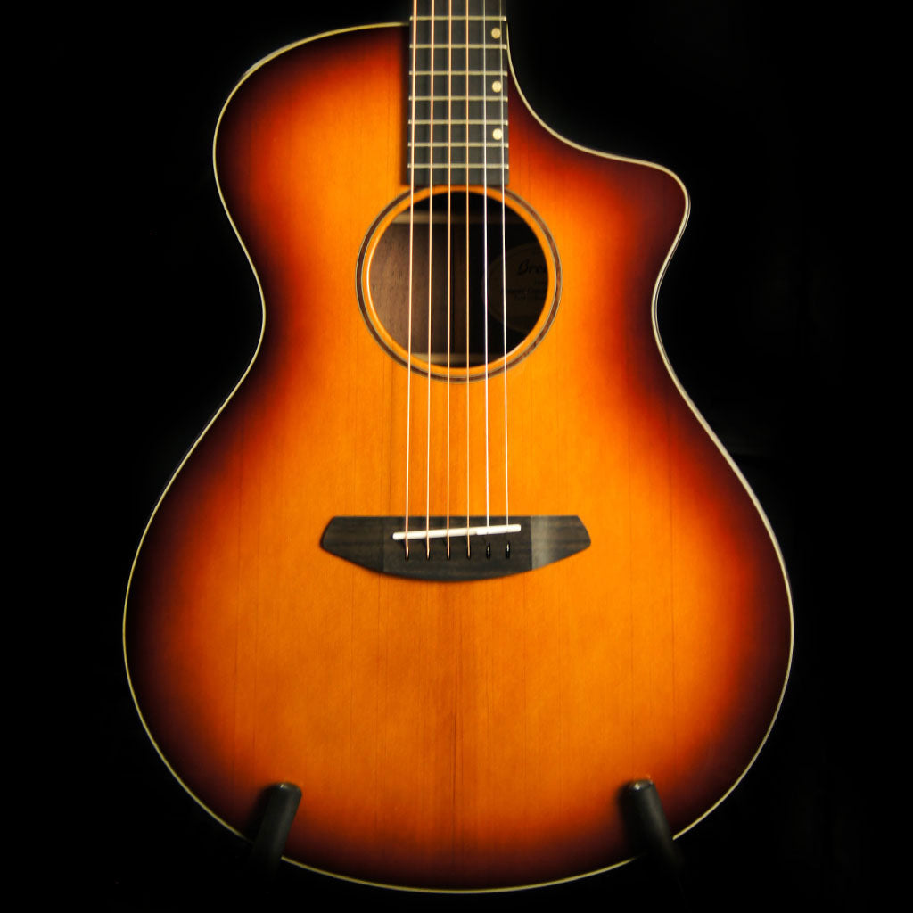 Breedlove Premier Concert Cutaway w/Solid Port Orford Cedar Top and Solid Walnut Back and Sides in Cognac Burst