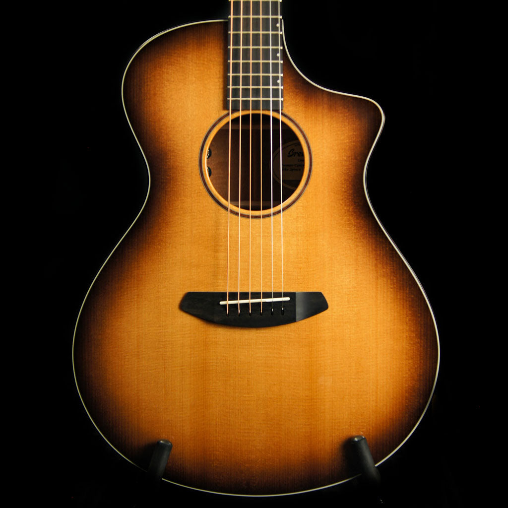 Breedlove Premier Concert CE Limited Run w/Solid Sitka Spruce Top and Figured Mahogany Back and Sides in Walnut Burst