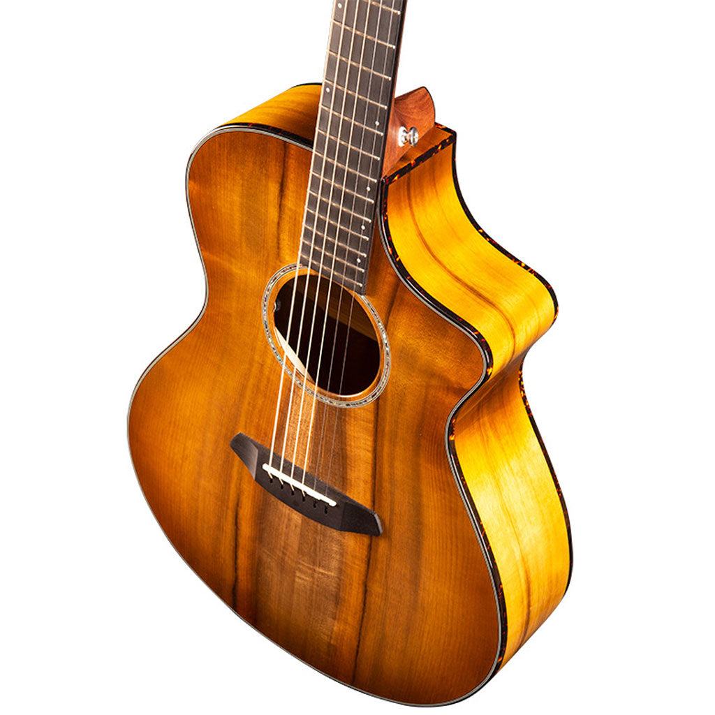 Breedlove Pursuit Exotic Concert CE Prairie Burst All Myrtlewood Acoustic Guitar