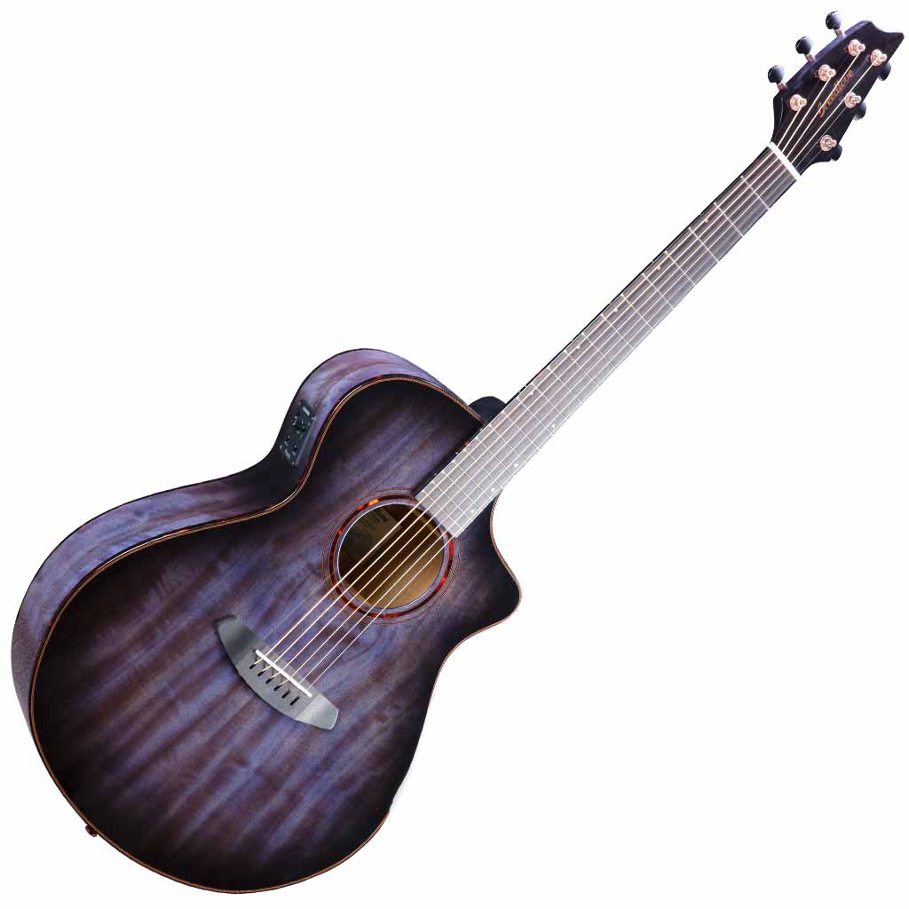 Breedlove Pursuit Exotic S Concert Blackberry CE All Myrtlewood Limited Edition Acoustic Guitar