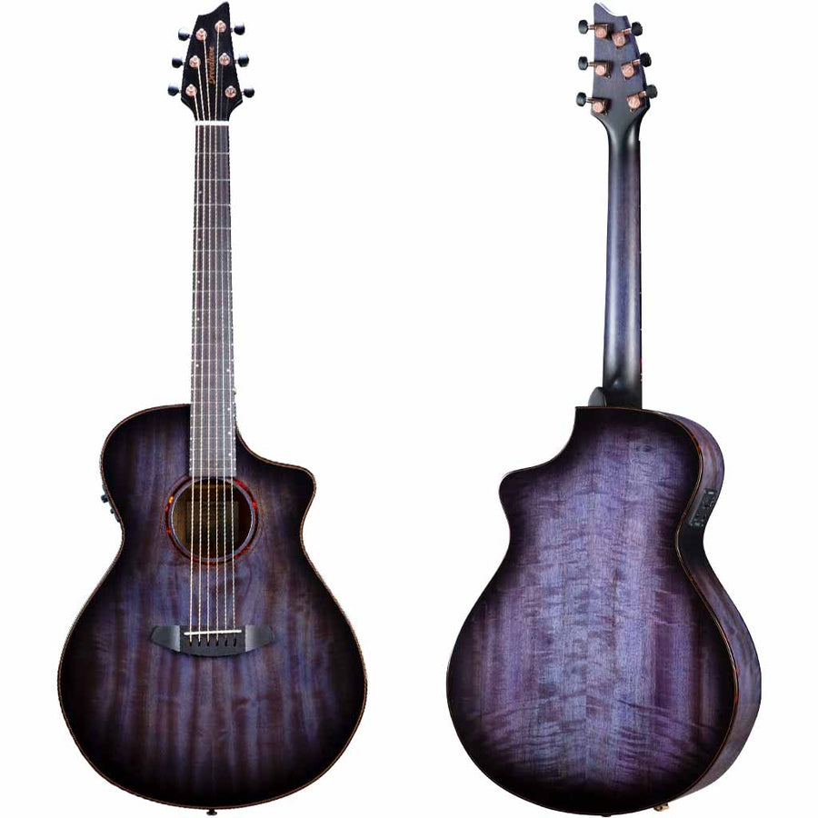 Breedlove Pursuit Exotic S Concert Blackberry CE All Myrtlewood Limited Edition Acoustic Guitar