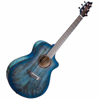 Breedlove Pursuit Exotic S Concert Blue Eyes CE All Myrtlewood Limited Edition Acoustic Electric Guitar